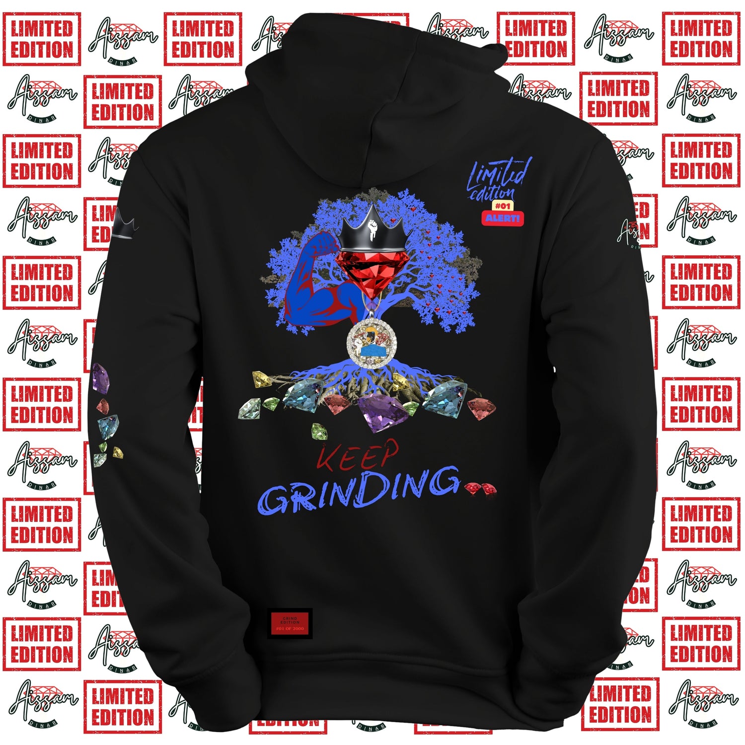 Limited Edition / Keep Grinding (Hoodie) A.D