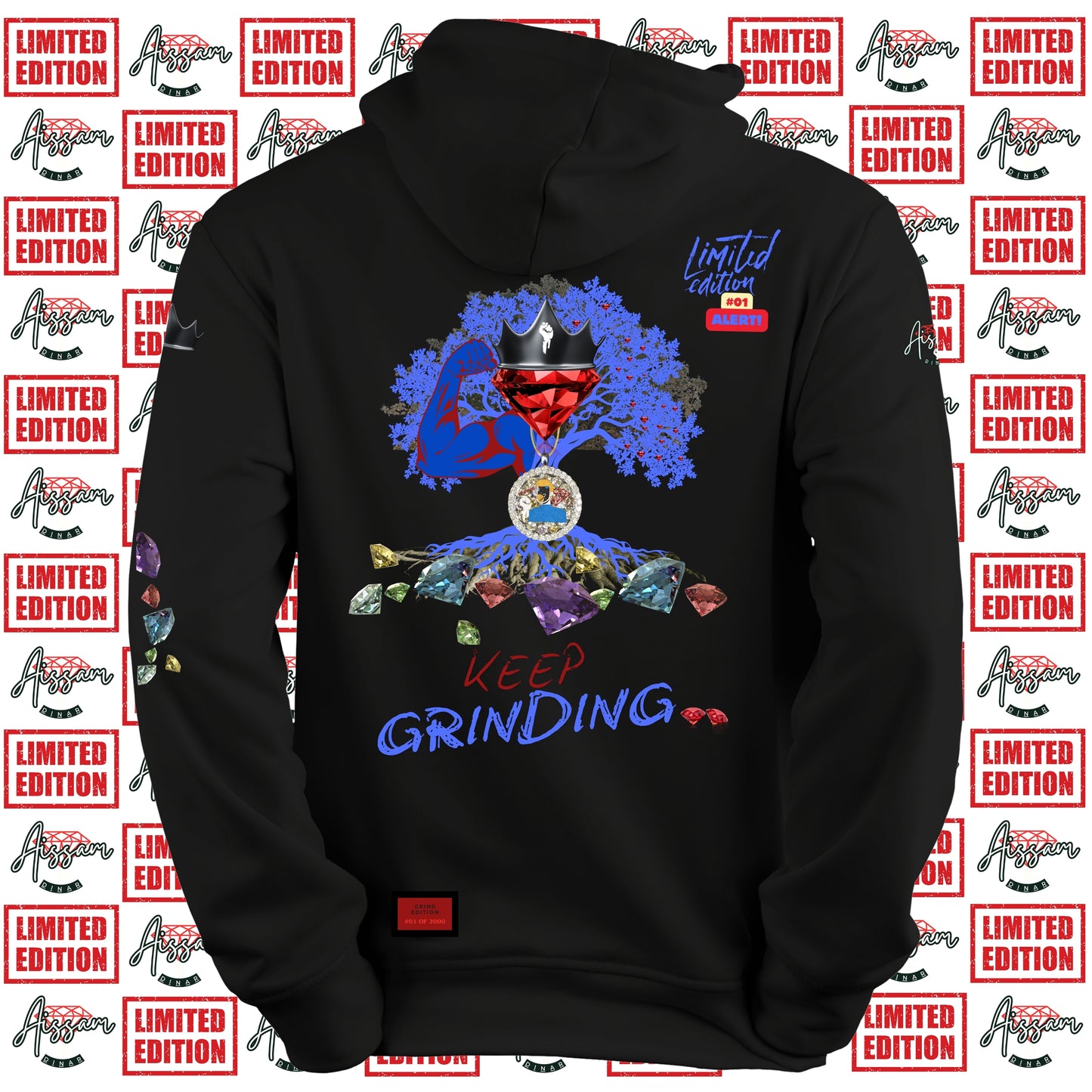 Limited Editions / Keep Grinding (Hoodie) A.D