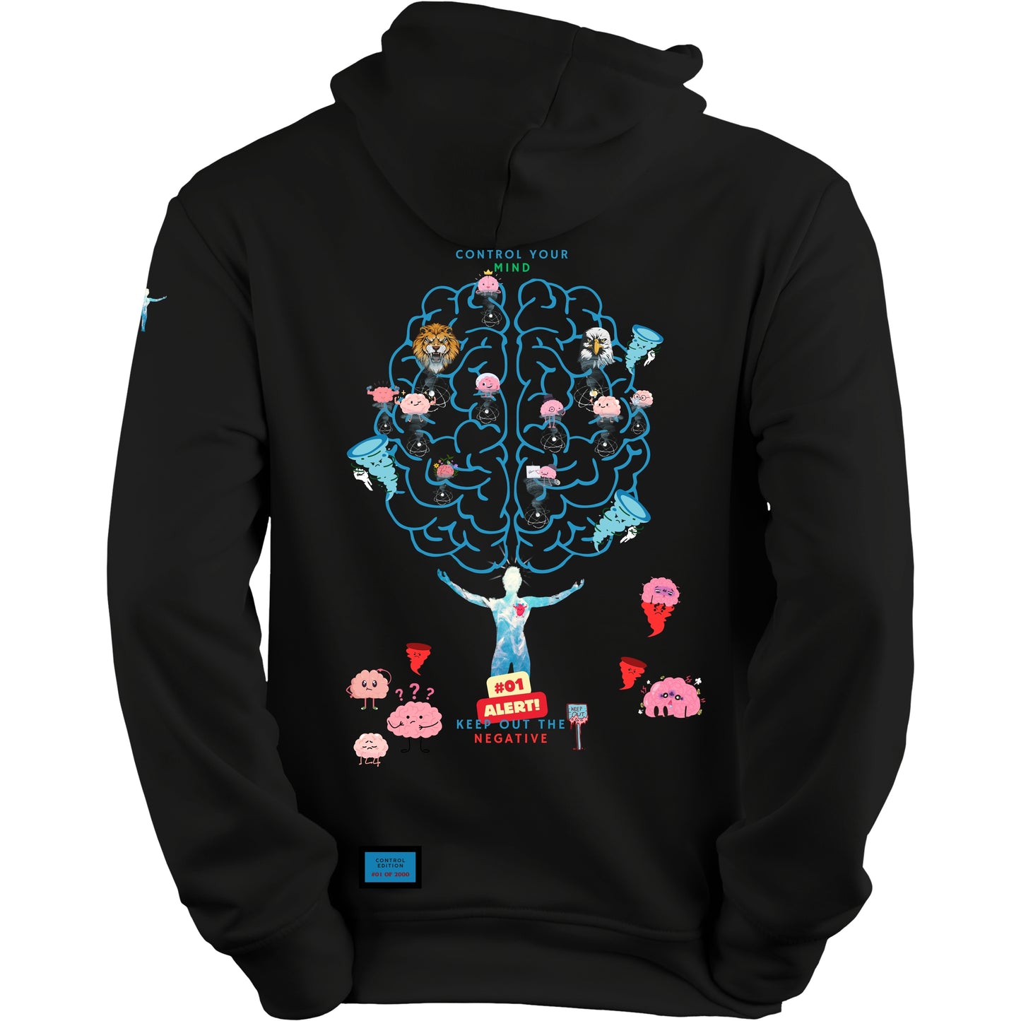 Limited Edition 2000 / Control Your Mind (Hoodie) A.D